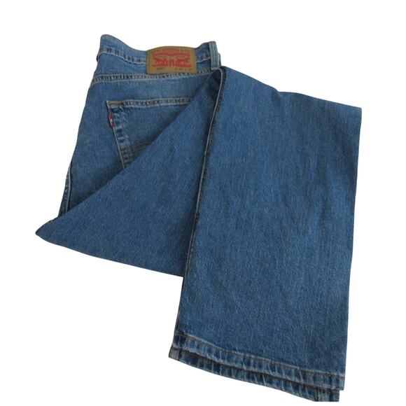 Levi’s 505 Regular Fit Jeans 34x34 Straight Leg Medium Wash NWT - Picture 4 of 7